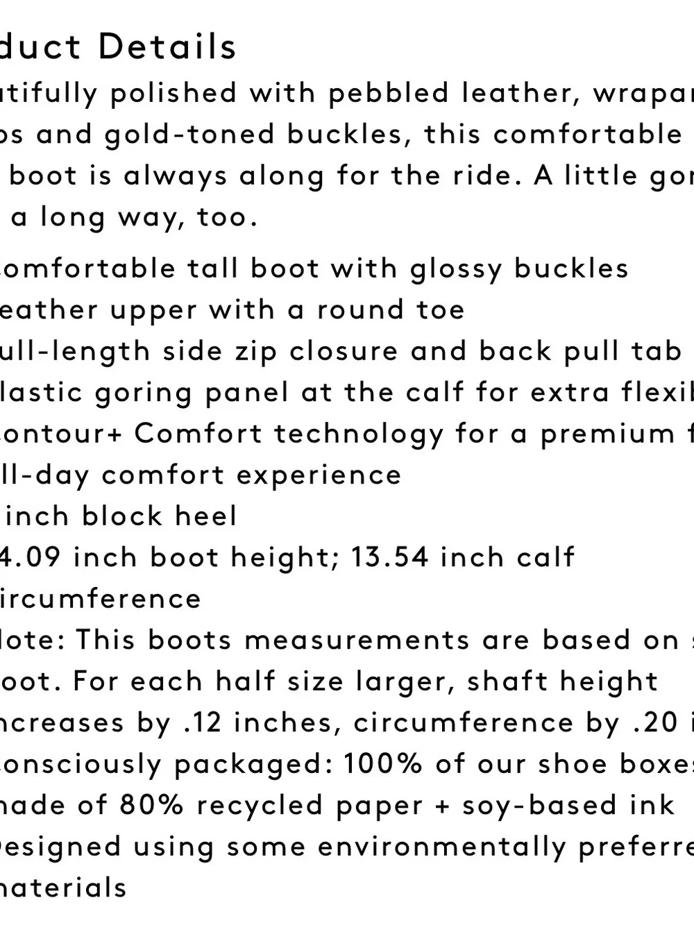 Naturalizer Black Over-the-Knee Leather Boots - Jessie - 12W, wide calf